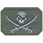 Skull and Crossed Sword Tactical Patch