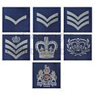 RAF Air Cadets WO/SNCO Rank Slides Blue | Cadet Direct