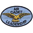 Air Cadet Badge, Leadership, Gold/Black/RAF Blue