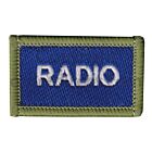 ACF/CCF Woven Radio User Badge 