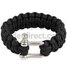 highlander d-ring paracord bracelet