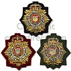 RLC Officers Embroidered Beret Badge