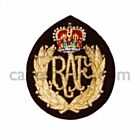 RAF Airmens Embroidered Cap Badge