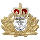 Royal Navy Officers Metal Beret Badge