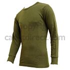 Thermal Crew Shirt, Olive Green