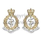 RAMC O/R Collar Badges