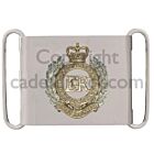 Royal Engineers Chrome Belt Plate & Catch