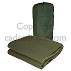 Polar Fleece Blanket, Olive Green