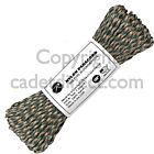 Commercial Paracord Nylon, 550 Type III, Woodland 