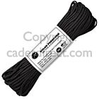 Commercial Paracord Nylon, 550 Type III, Black