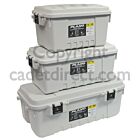 plano heavy duty storage trunk smoke grey
