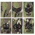 ACF MTP Rank Slides, Black Ranks