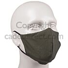 Olive Green facemask with shapeable nose wire