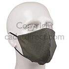 Washable olive drab face mask, adjustable fit