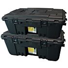 Military Storage Trunk Twin Pack