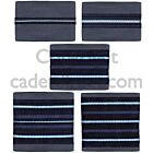 RAF Officers Rank Slides No 2 Dress Dark Blue Border