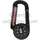 Carabiner Compass Thermometer 