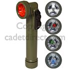 Right Angle LED Flashlight, Olive Green