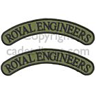 Royal Engineers Cloth Shoulder Titles