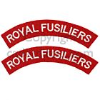 Royal Regiment of Fusiliers Cloth Shoulder Titles