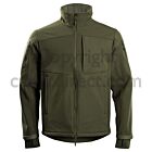 stoirm tactical softshell fleece jacket olive green