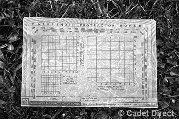 Map reading cadet equipment - Pathfinder Protractor-Romer