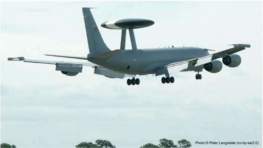 E-3D Sentry Taking Off