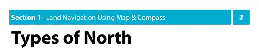 Types of North