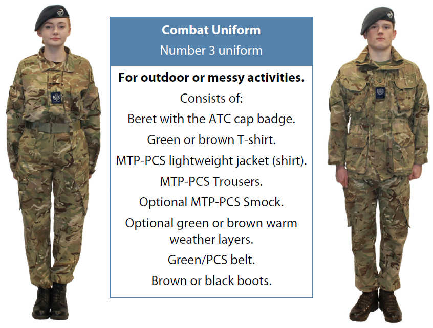 air cadet combat uniform