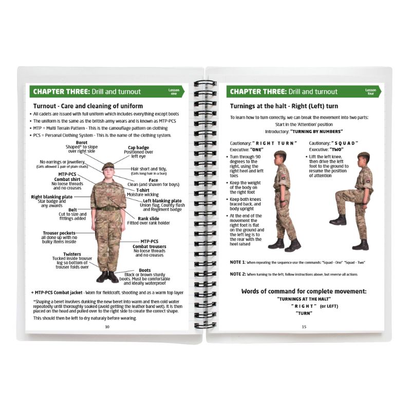 What's in the 2017-18 Army Cadet Basic Training Handbook | Blog