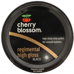 Shoe polish dubbin and regimental black and brown gloss by Cherry Blossom