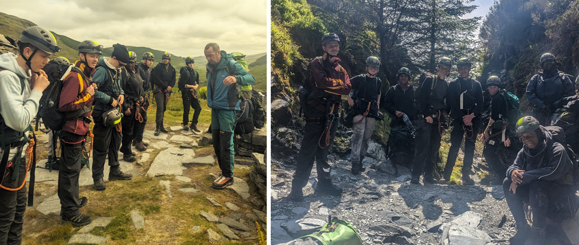 Hill walking in Snowdonia